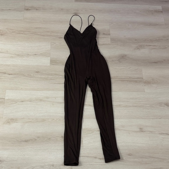 Elegant brown Jumpsuit - Picture 1 of 2